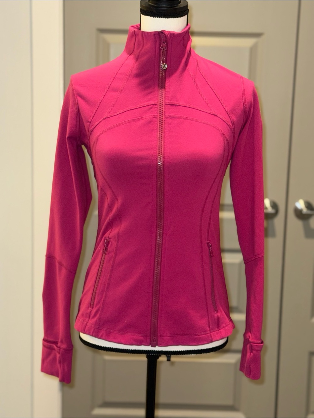lululemon athletica Hot Pink Full-Zip Define Jacket